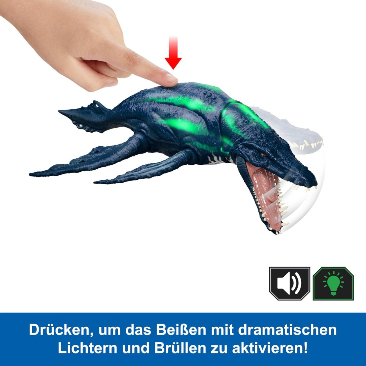 Mattel JKL79 - Jurassic World - Wild Roar - Brachauchenius