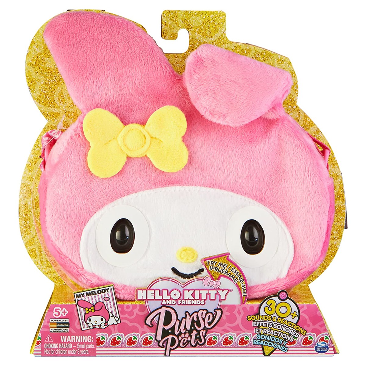 Spin Master 6064595 (20137760) - Purse Pets -  Hello Kitty and Friends - My Melody
