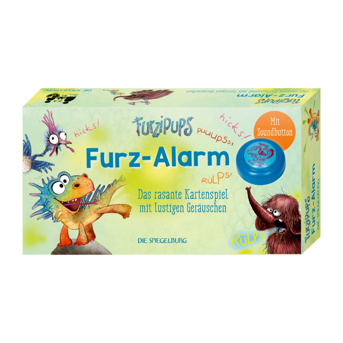 Coppenrath 18359 - Die Spiegelburg - Furzipups - Kartenspiel Furzipups