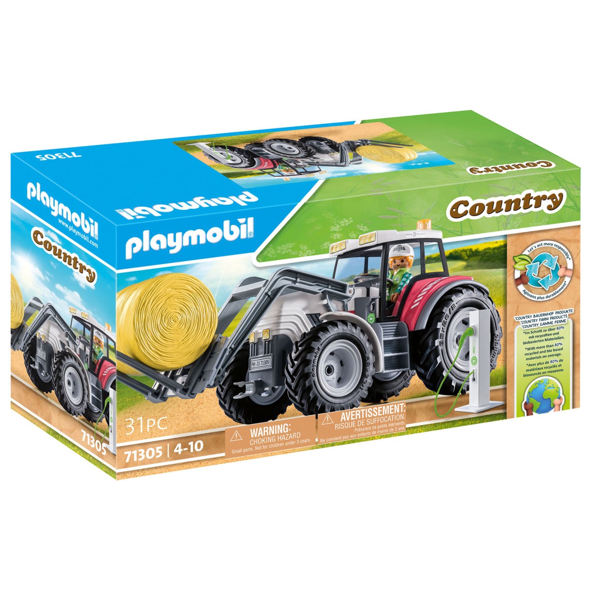 PLAYMOBIL® 71305 - Country - Großer Traktor