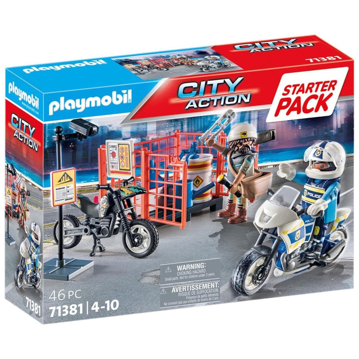 PLAYMOBIL® 71381 - City Action - Starter Pack Polizei