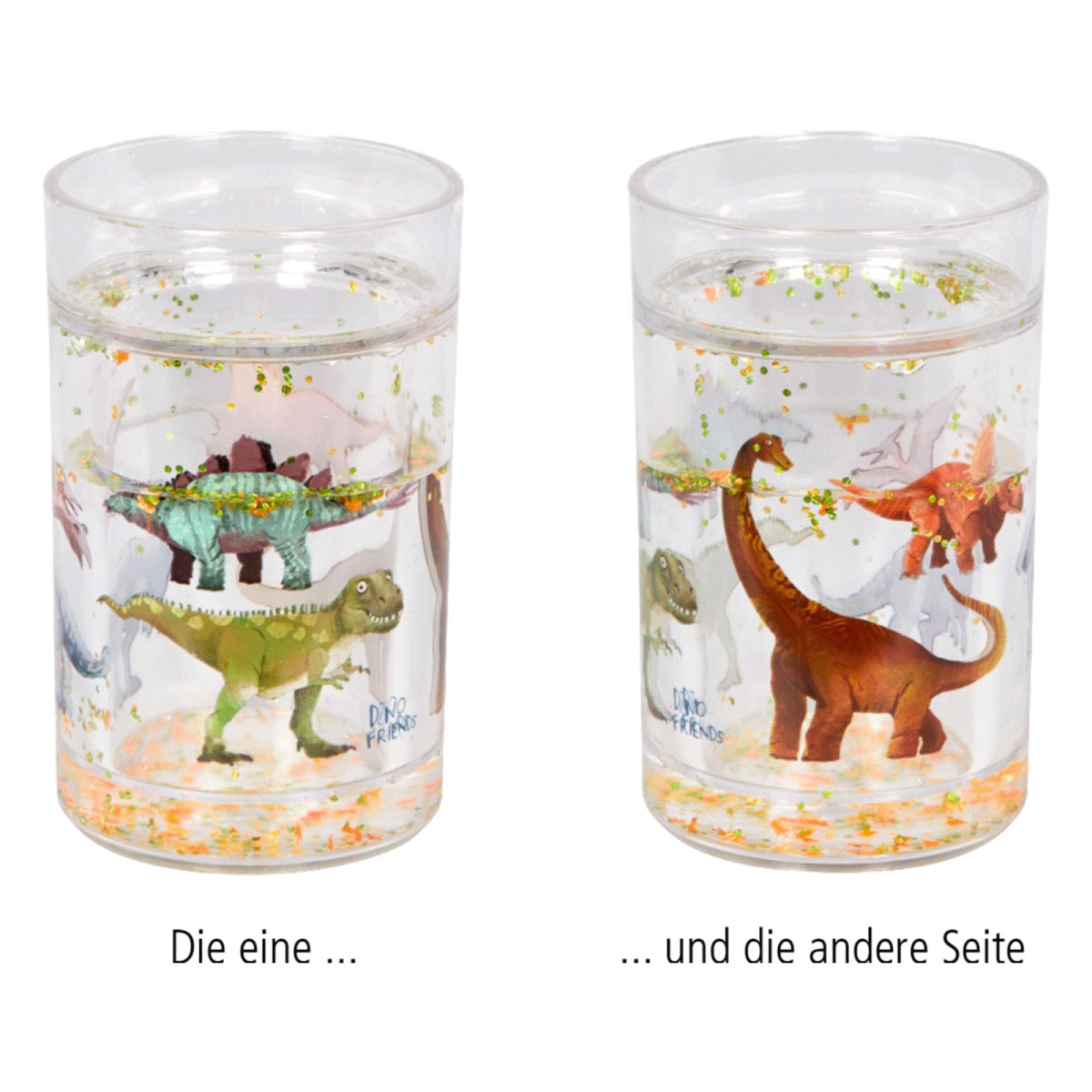 Coppenrath 22313 - Die Spiegelburg - Dino Friends - Glitzerbecher