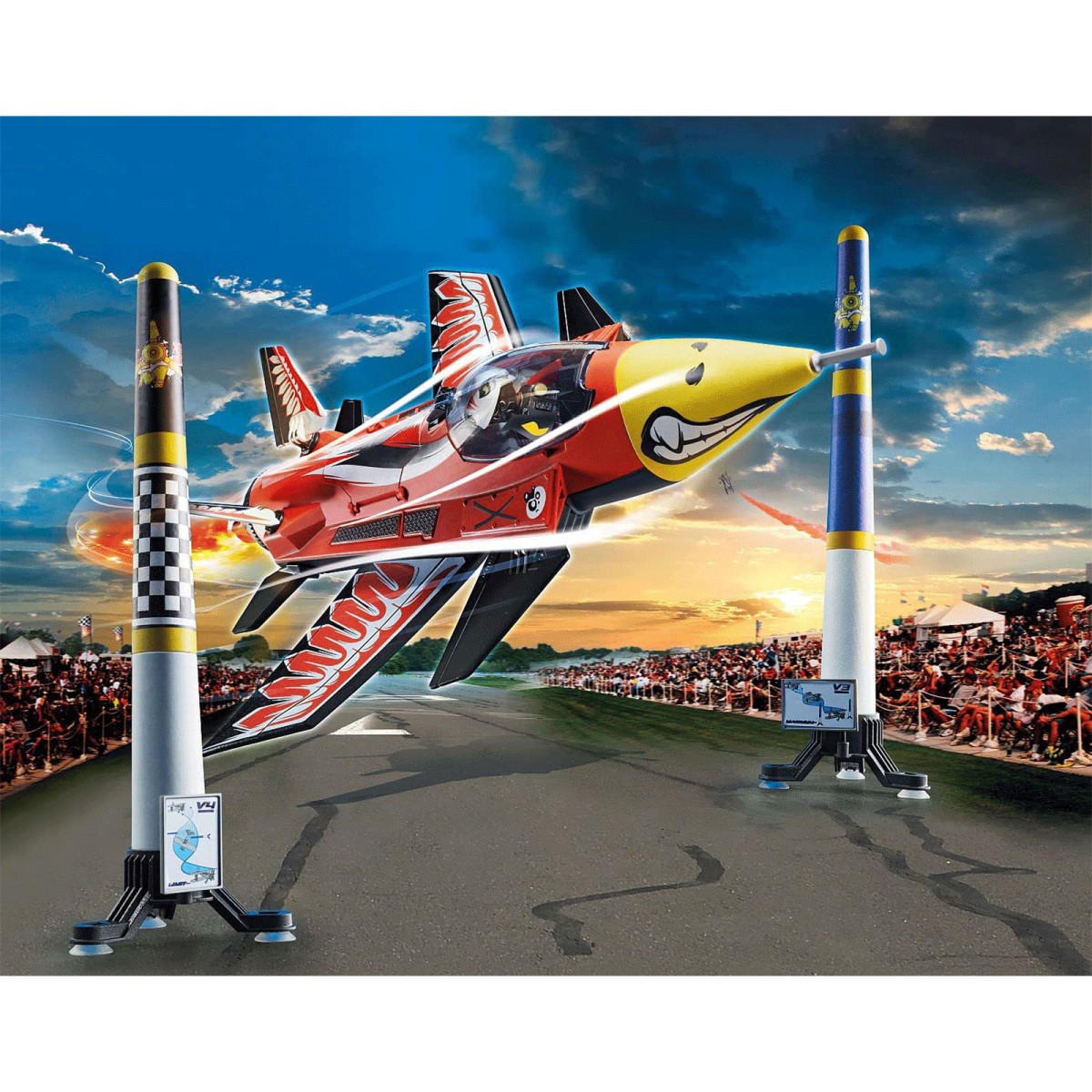 PLAYMOBIL® 70832 - Air Stuntshow - Düsenjet "Eagle"