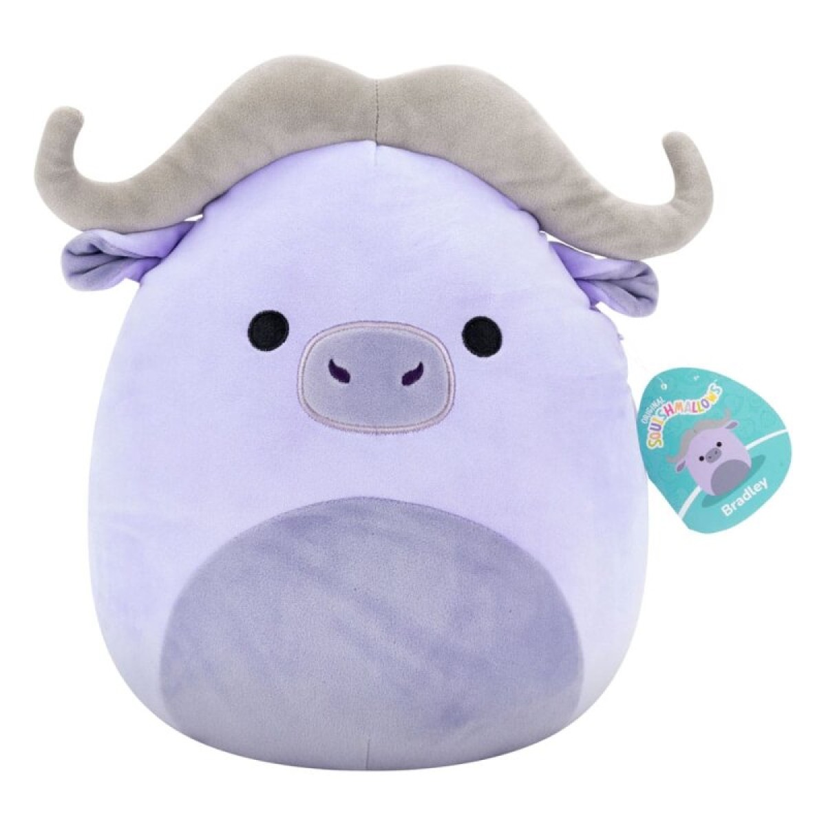 Jazwares SQCRO7678 - Squishmallows - Plüschfigur Wasserbüffel Bradley, ca. 30 cm