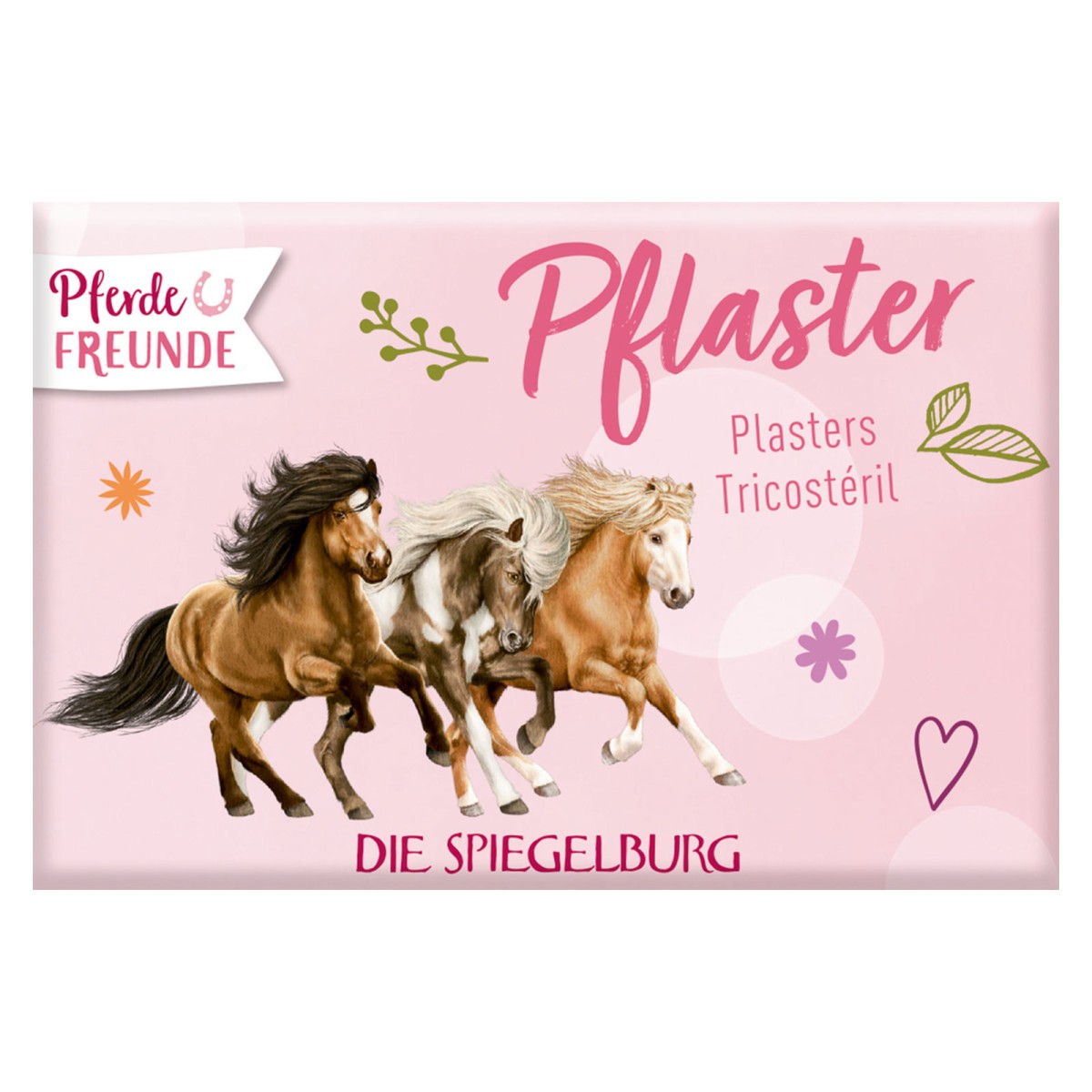Coppenrath 20674 - Die Spiegelburg - Pferdefreunde - 10 Pflasterstrips mit Pferdemotiv