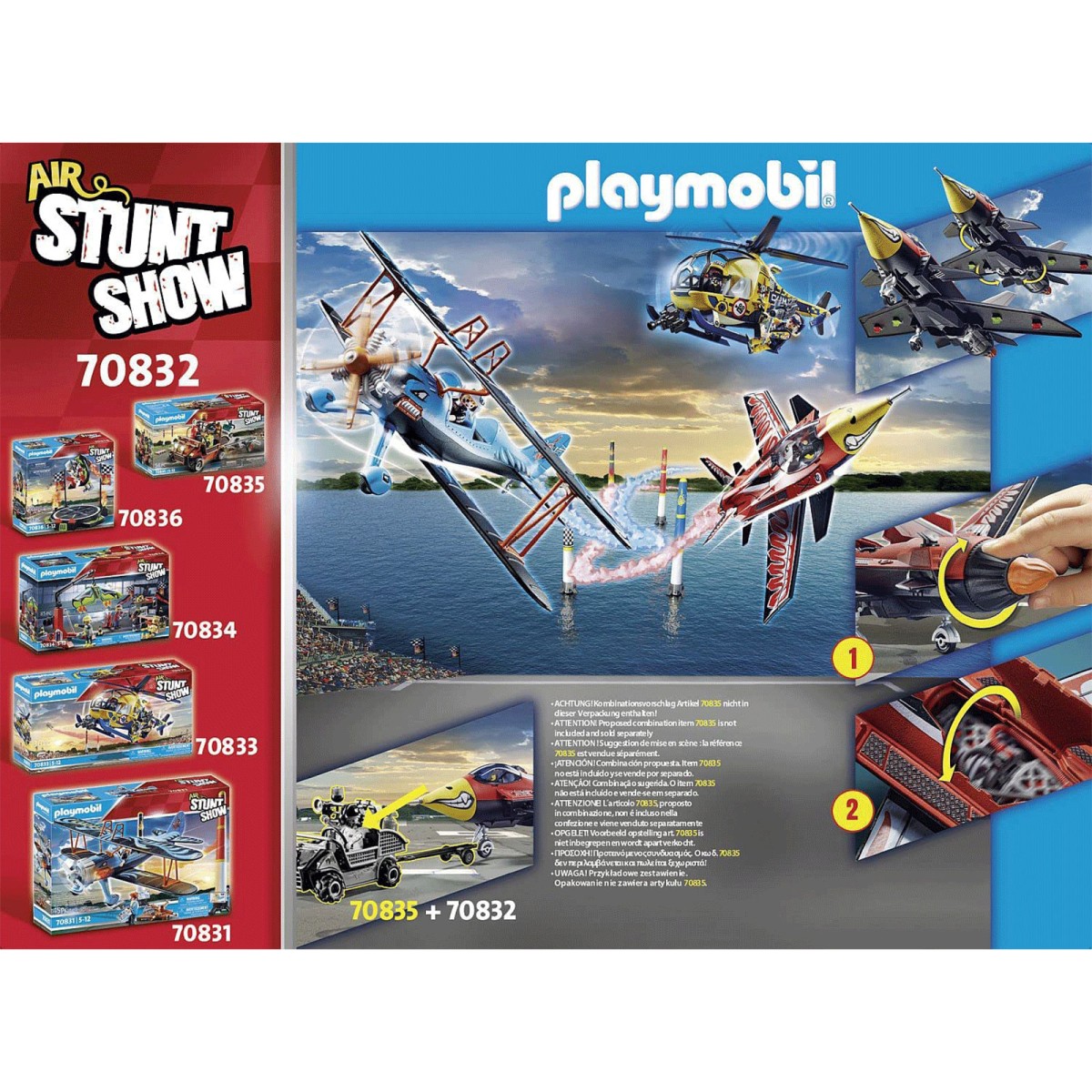 PLAYMOBIL® 70832 - Air Stuntshow - Düsenjet "Eagle"