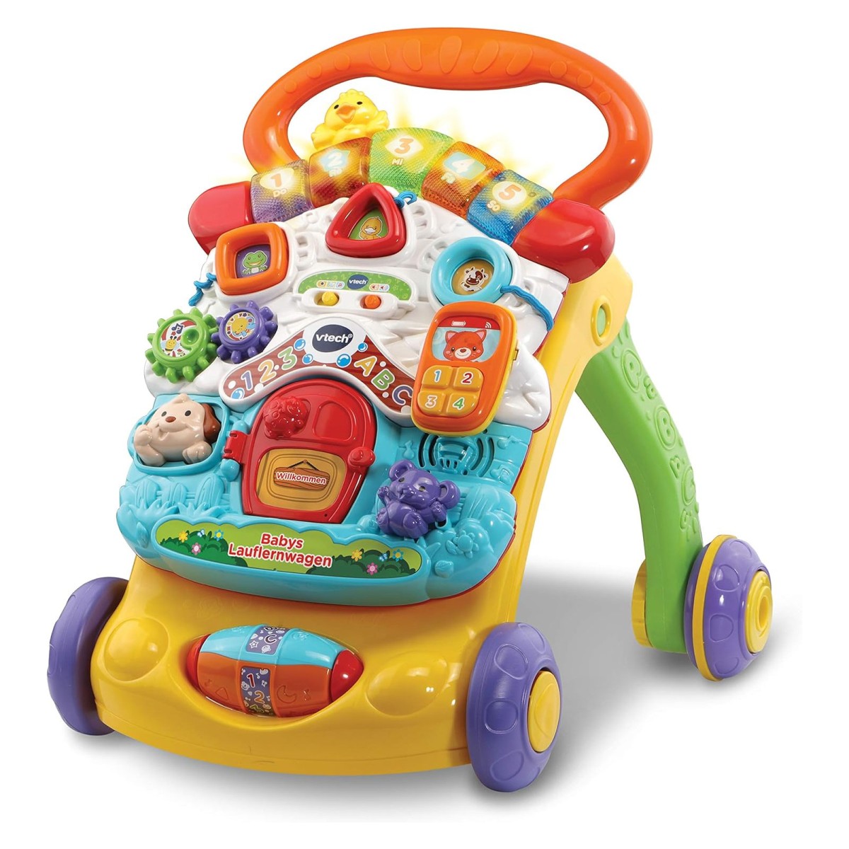 V-Tech 80-505684 - Baby - 2-in-1 Lauf- und Lernwagen