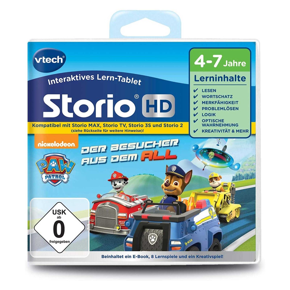 V-Tech 80-274104 - Storio - Paw Patrol - Lernspiel für Tablet