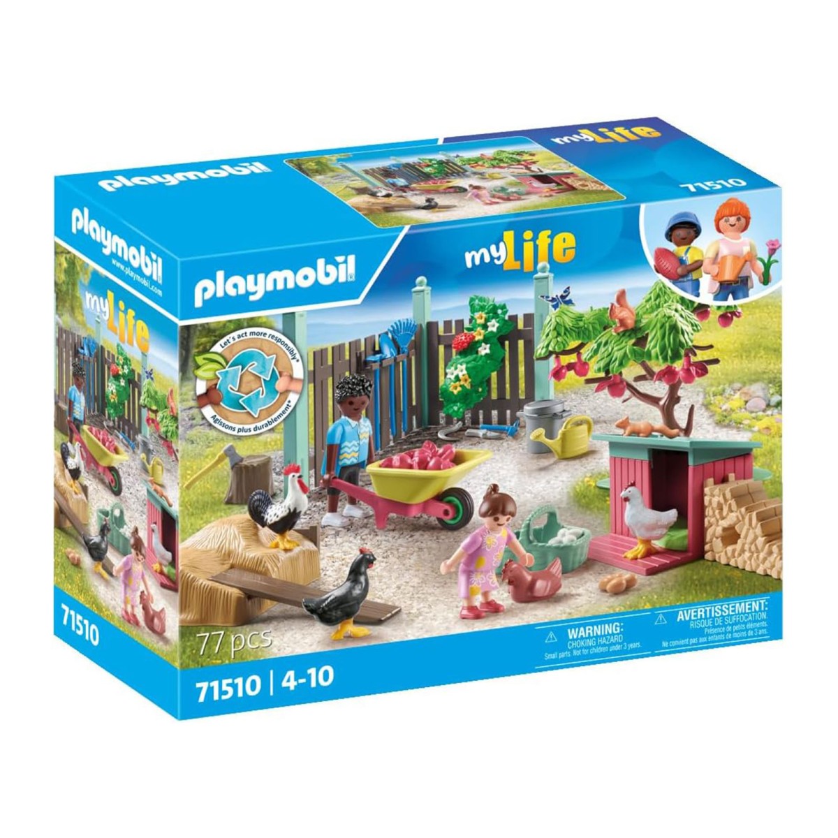 PLAYMOBIL® 71510 - my Life - Kleine Hühnerfarm im Tiny House Garten