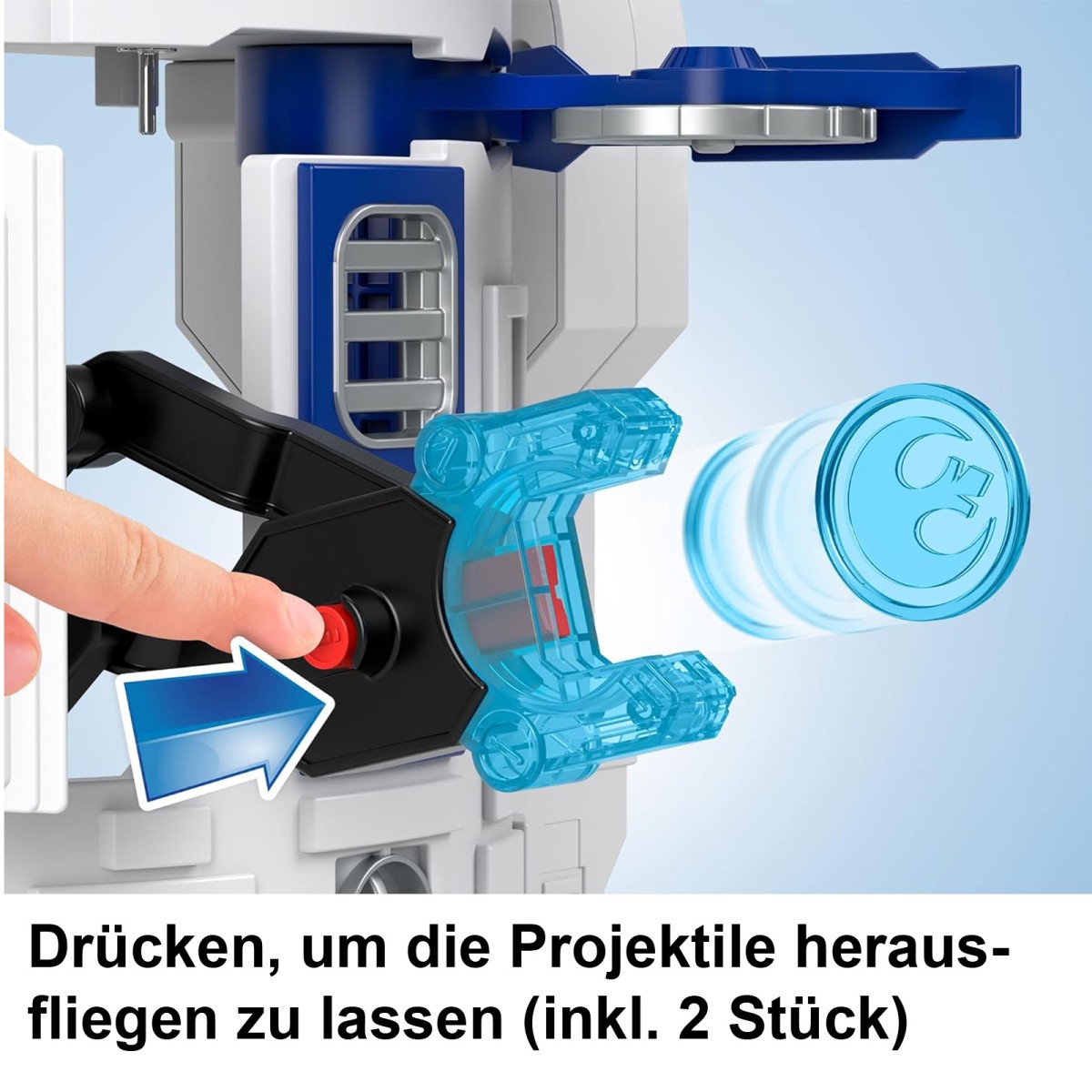 Mattel HXG52 - Fisher-Price - Imaginext - Disney Star Wars - R2-D2, Spielfigur mit Sound & Licht