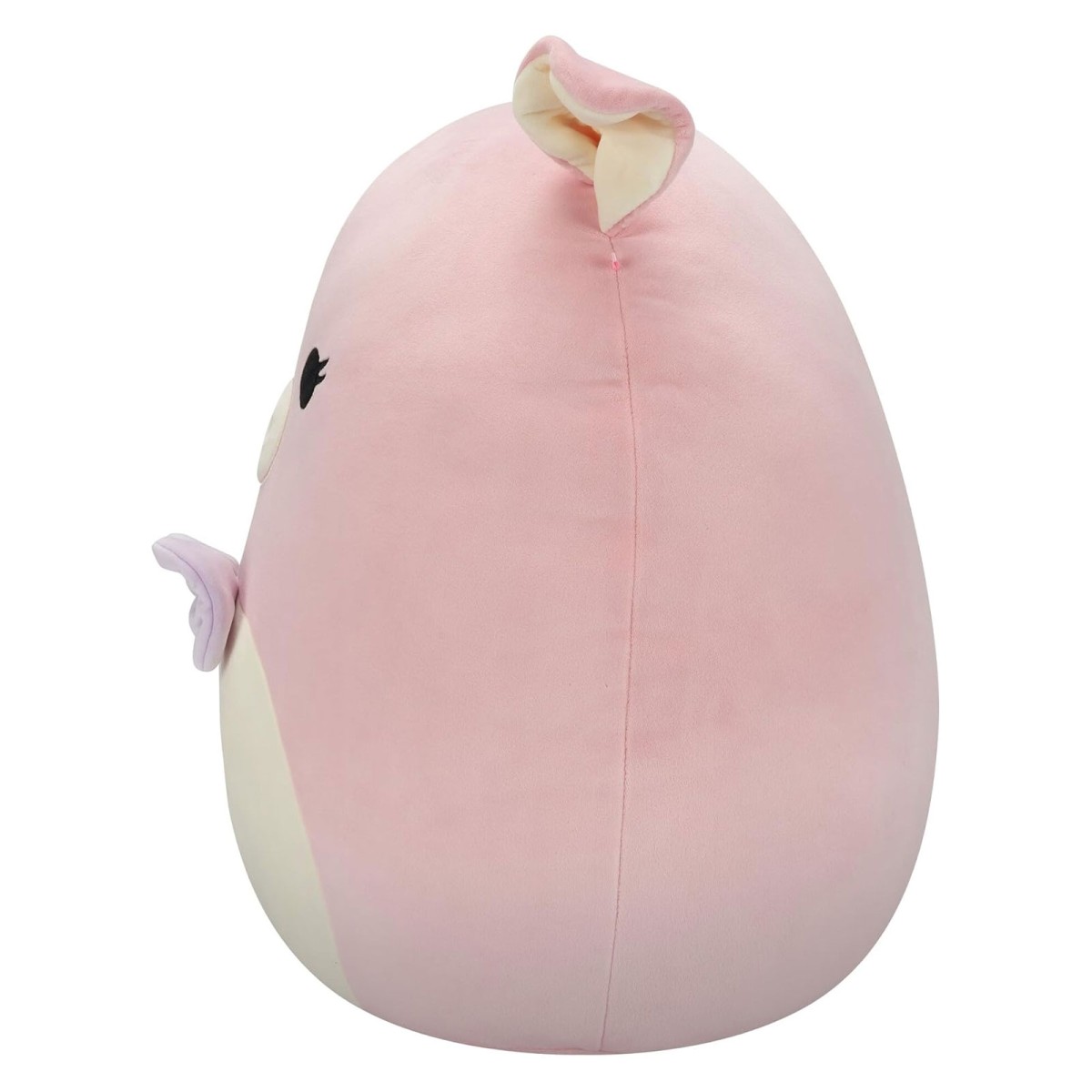 Jazwares SQCR06658 - Squishmallows - Hettie, das Schwein 50 cm – Rosa Plüschfigur & Kissen
