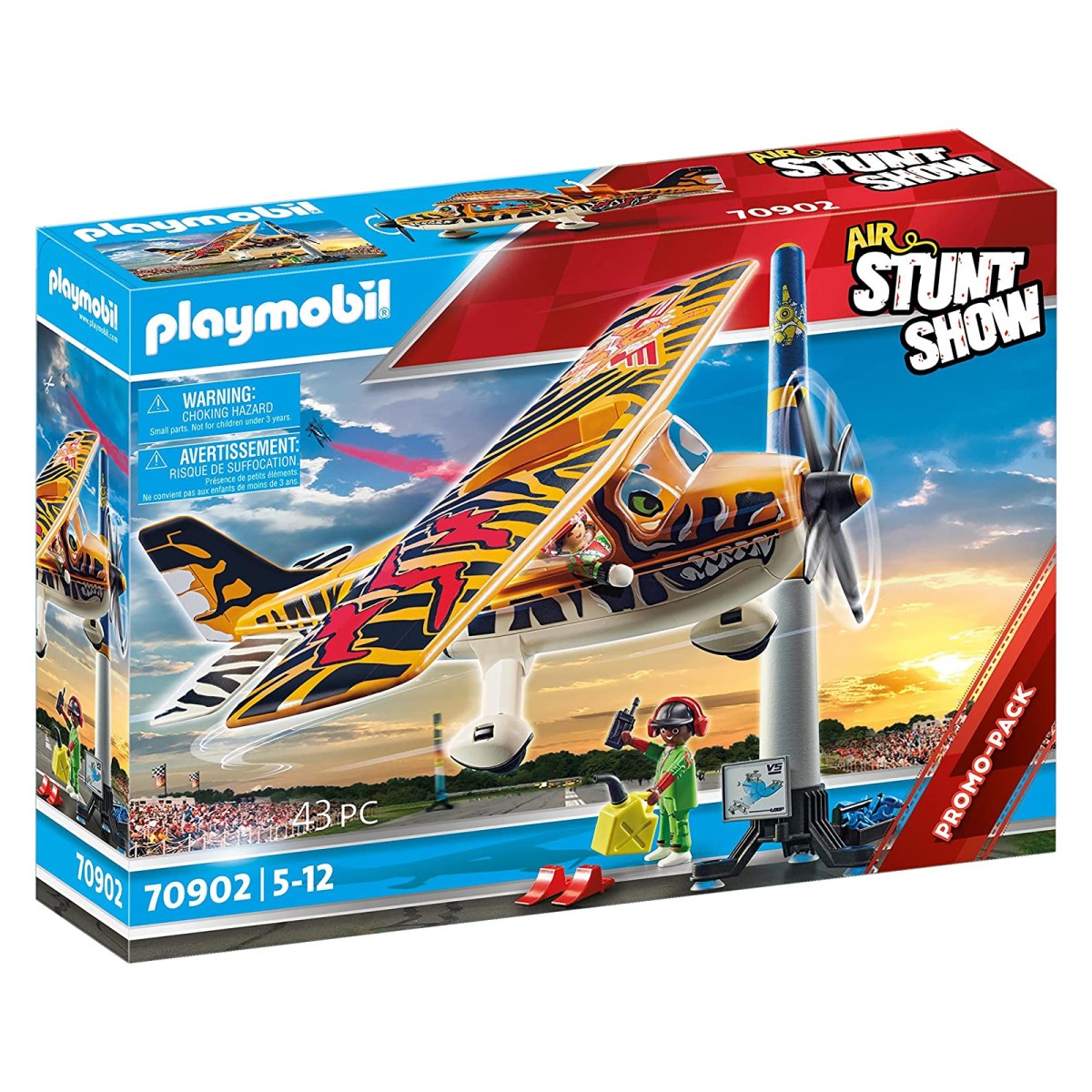 PLAYMOBIL® 70902 - Air Stuntshow - Flugzeug "Tiger"