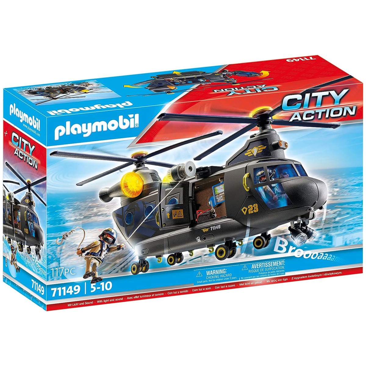 PLAYMOBIL® 71149 - City Action - SWAT-Rettungshelikopter