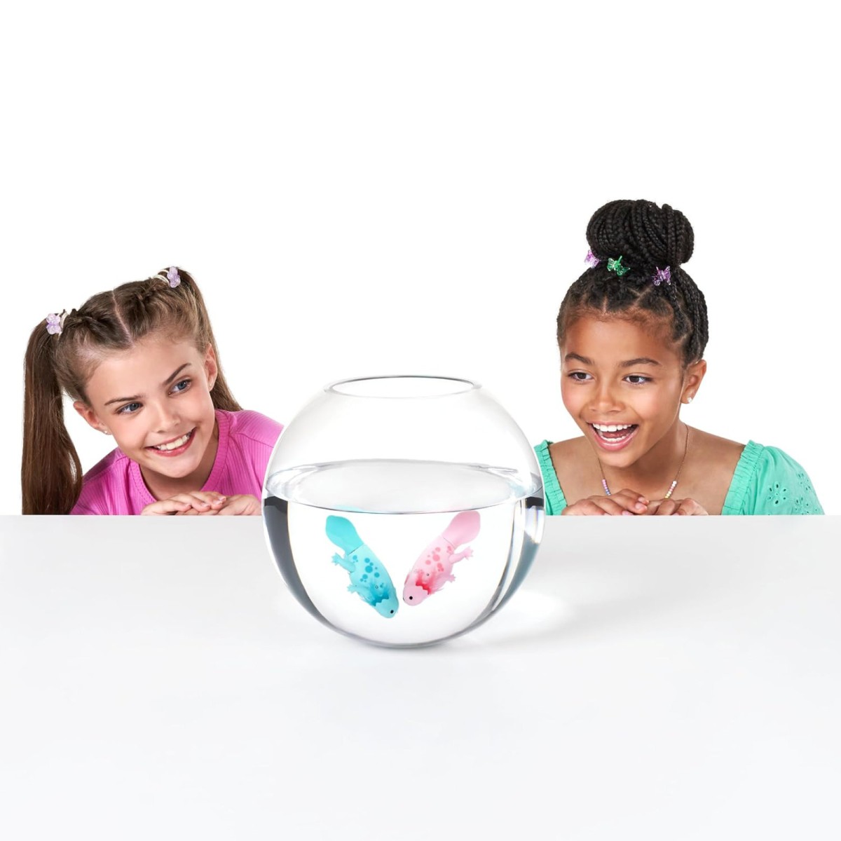 Zuru 9556SK BUNDLE - Pets Alive - 2er-Set, Schwimmende Axolotl, Serie 1