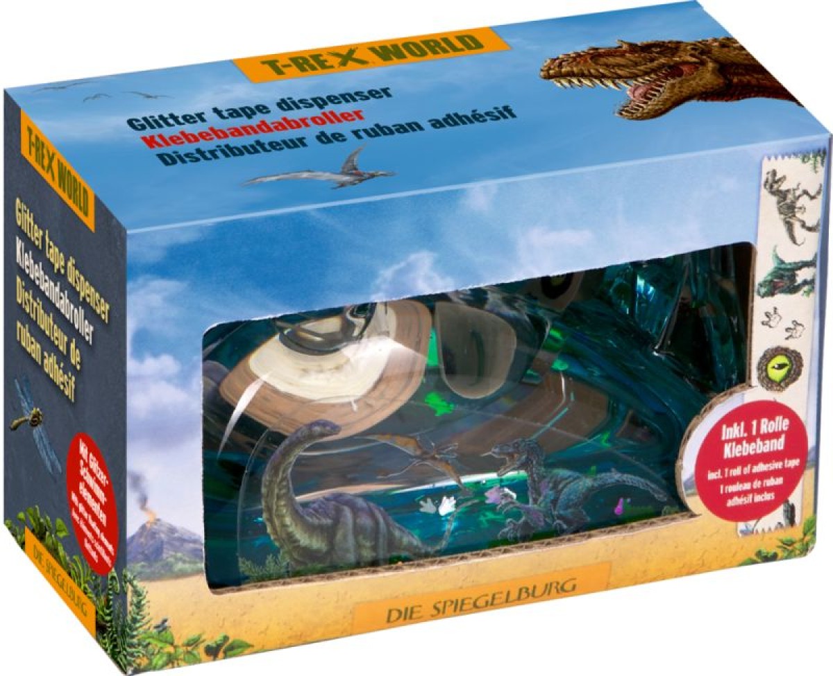 Coppenrath 23472 - Die Spiegelburg - T-Rex World - Klebebandabroller