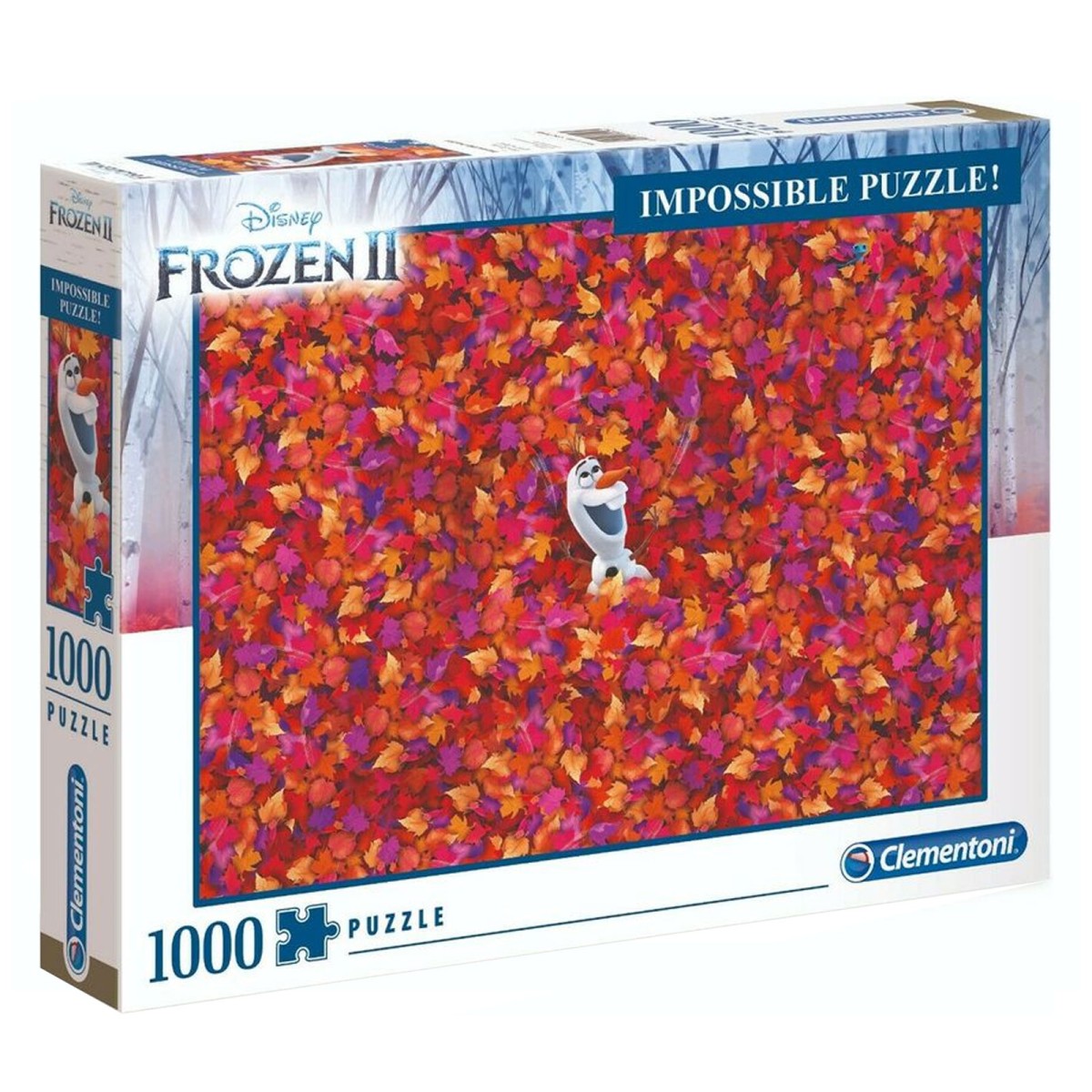 Clementoni 39526 - Disney Frozen - Impossible Puzzle!, 1000 Teile