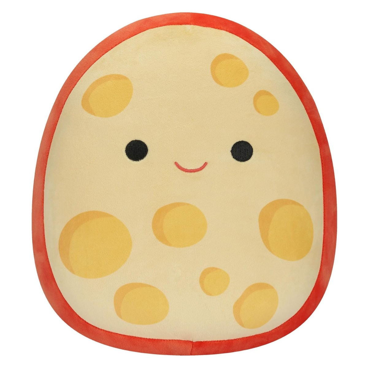 Jazwares SQCR04577 - Squishmallows - Mannon, der Gouda Käse Plüschfigur, ca. 30 cm
