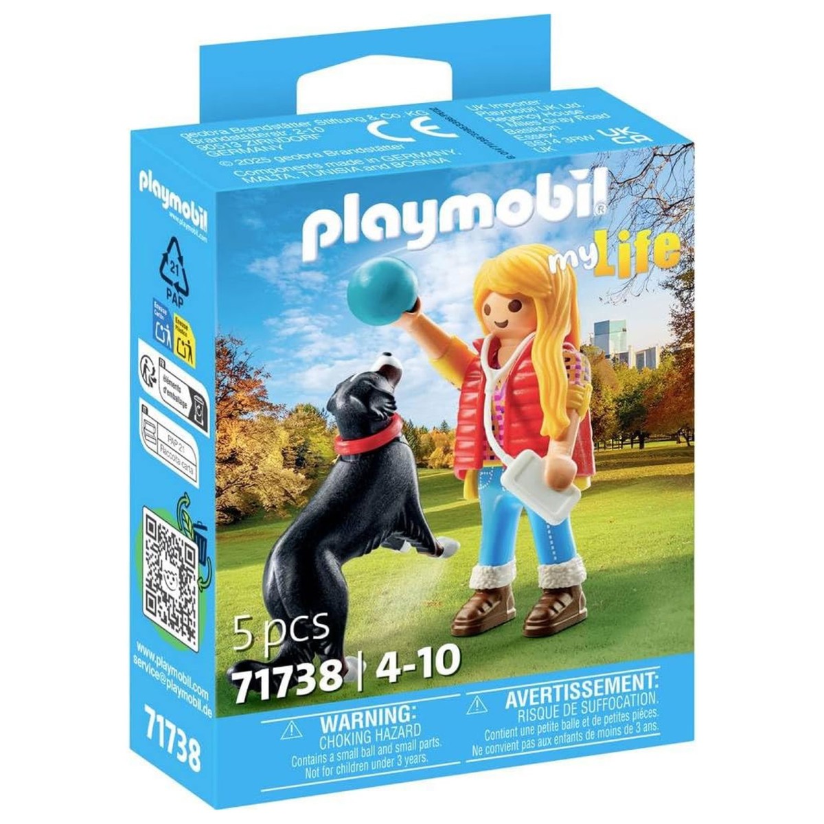 PLAYMOBIL® 71738 - my Life - Frau mit Sennenhund