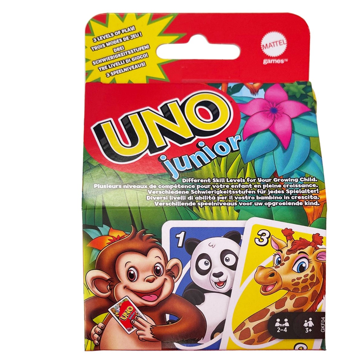 Mattel GKF04 - UNO Junior - Kartenspiel (refresh)