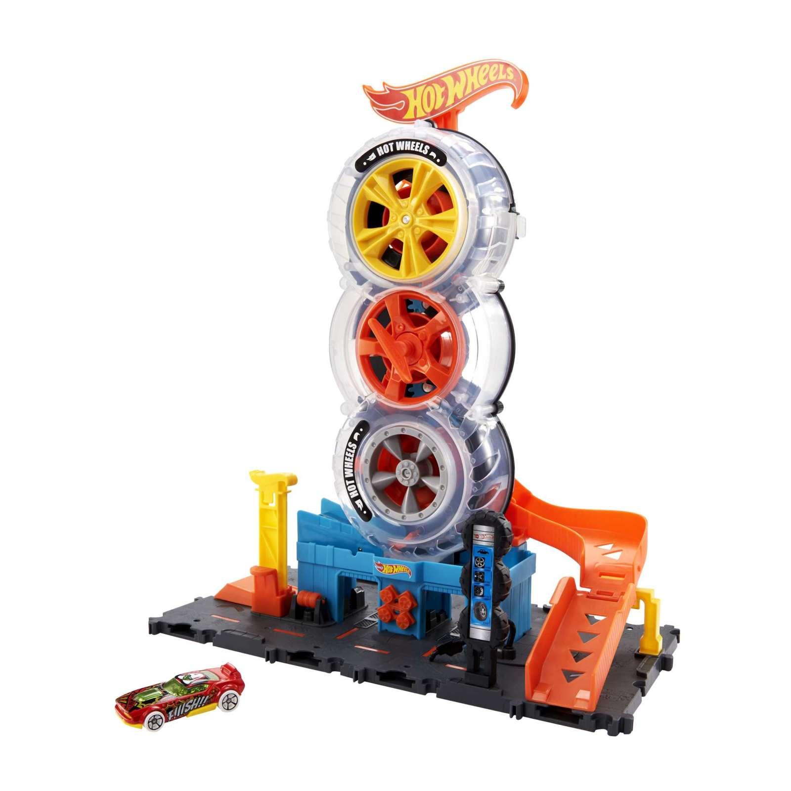 Mattel HDP02 - Hot Wheels - City - Super Reifenshop