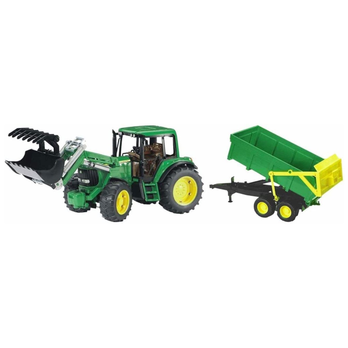 Bruder 01134 - John Deere 6920 mit Frontlader und Anhänger