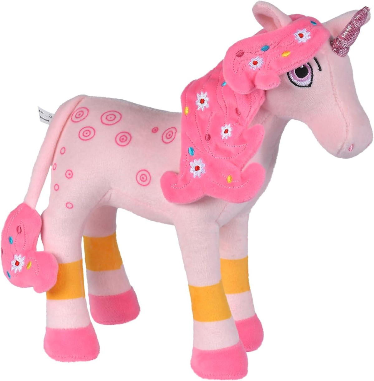 Simba 109483063 - Mia and Me - Plüschfigur Einhorn Lyria, 30 cm