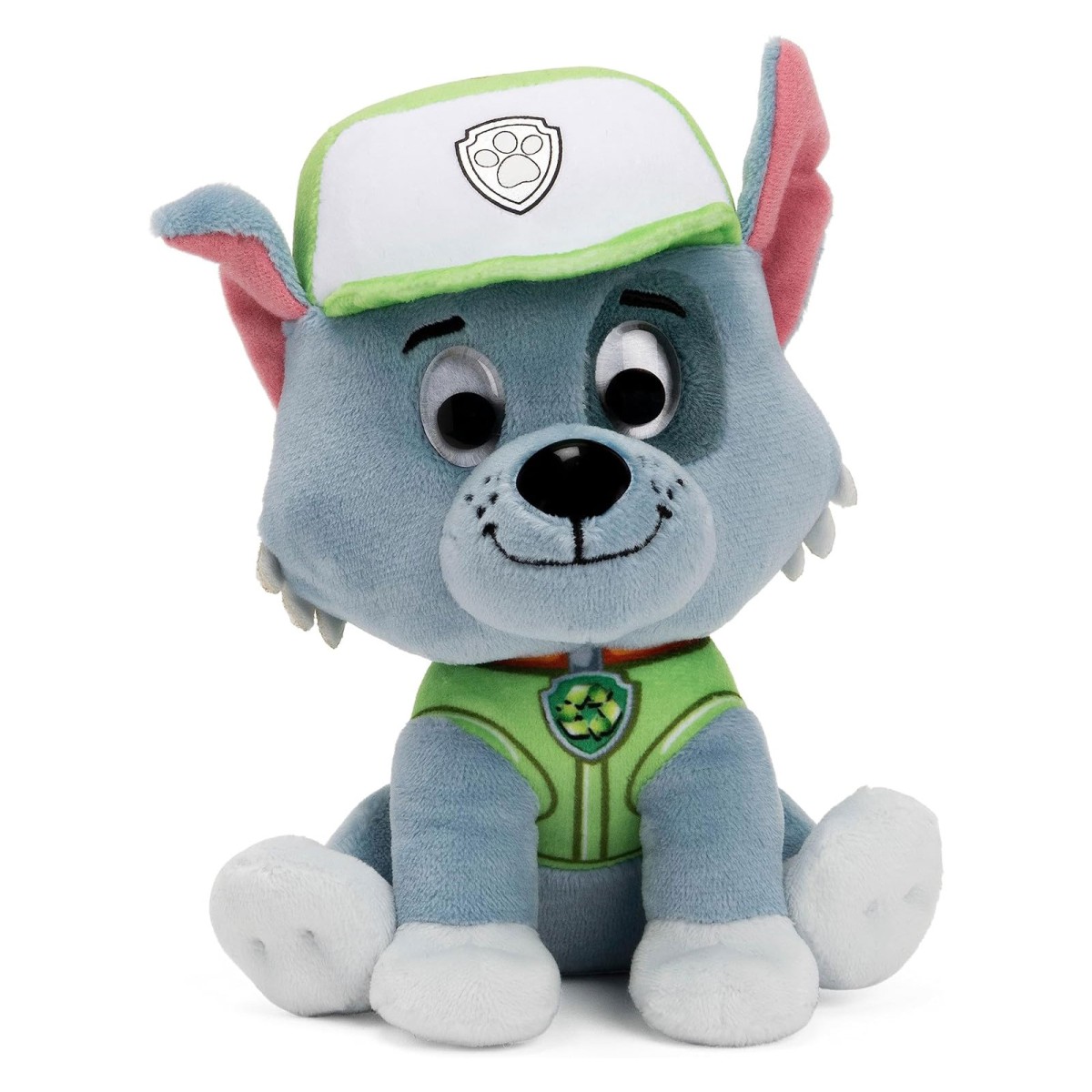 Spin Master 6062168 (20133677) - Gund - Paw Patrol - Rocky Plüschfigur, 15cm