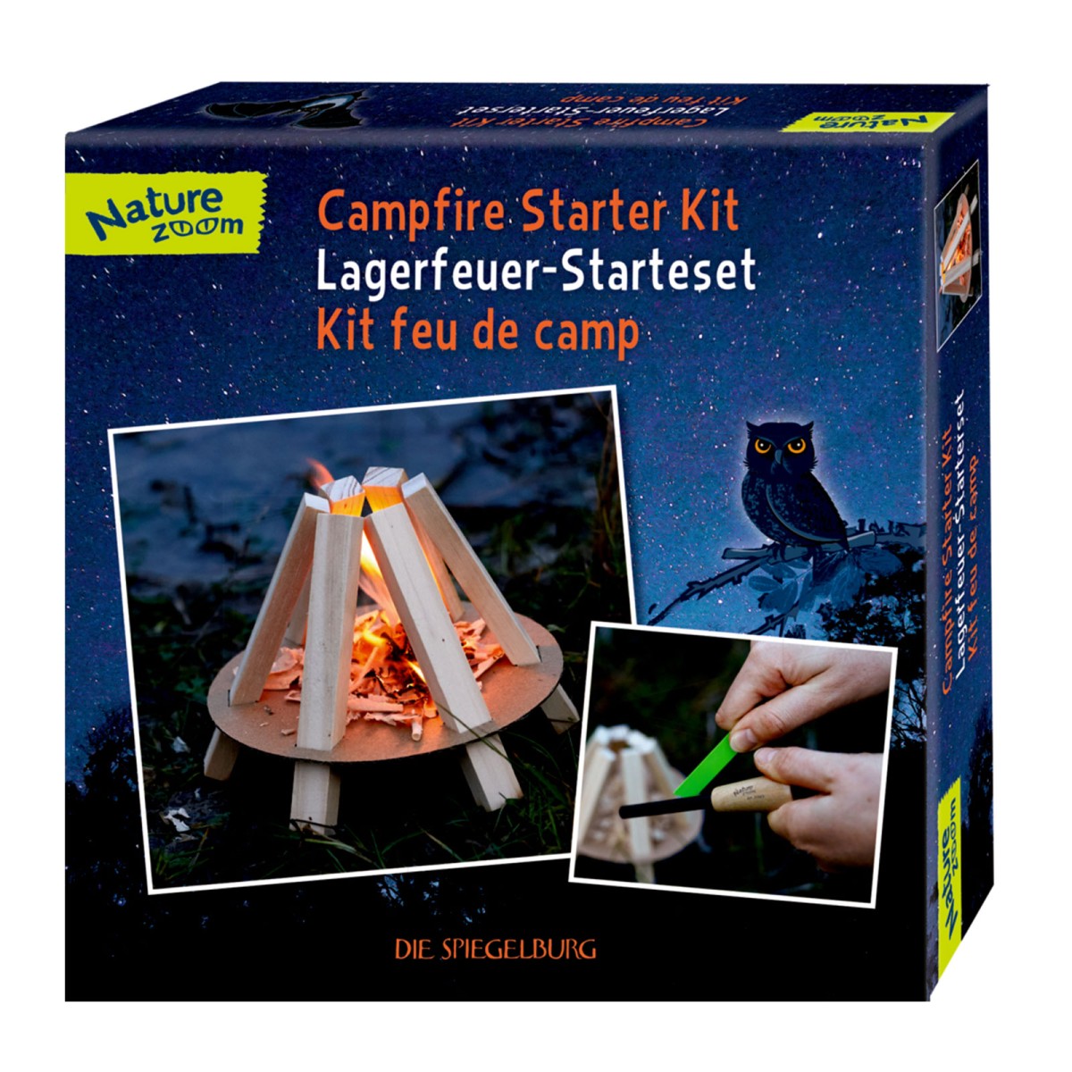 Coppenrath 22669 - Die Spiegelburg - Nature Zoom - Lagerfeuer-Starterset