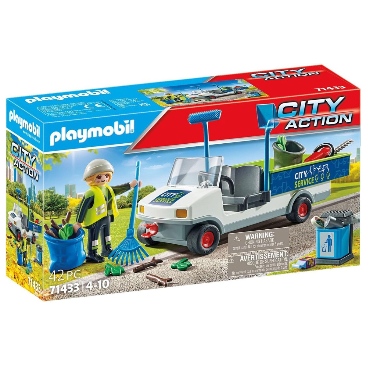 PLAYMOBIL® 71433 - City Action - Stadtreinigung mit E-Fahrzeug
