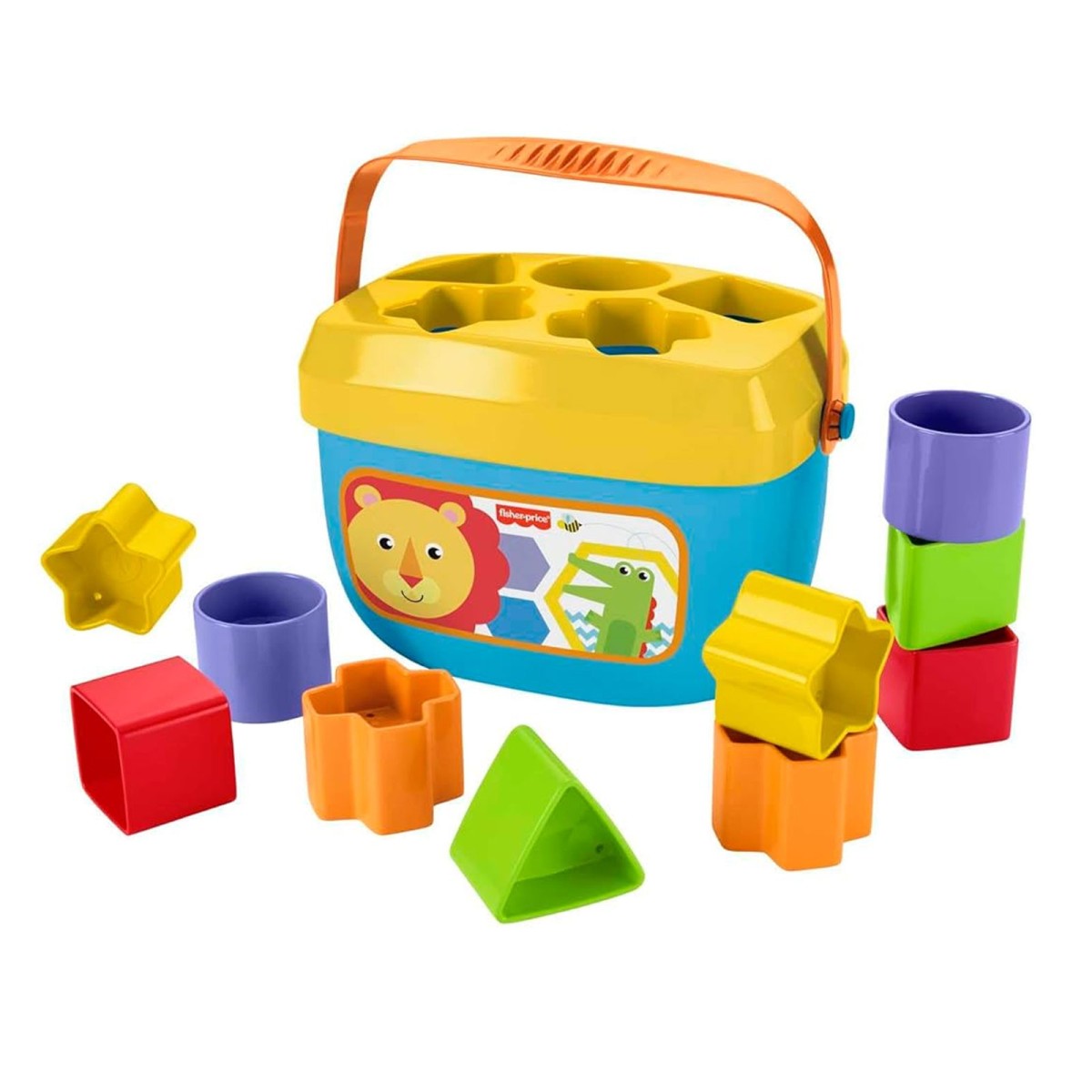 Mattel FFC84-1 2.Wahl - Fisher-Price - Babys Erste Bausteine – Sortier- & Stapelspiel mit Formen & Farben