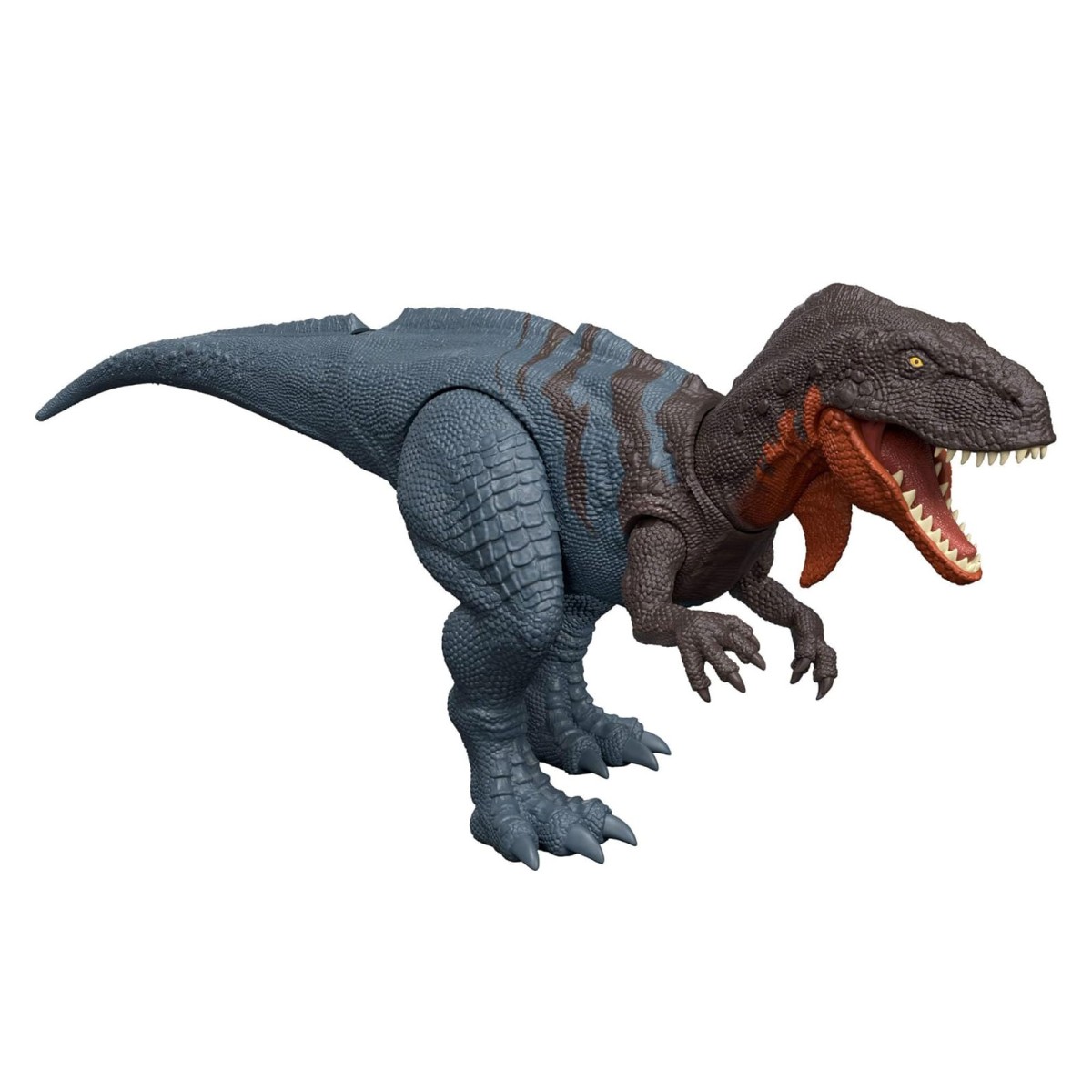 Mattel JGB91 - Jurassic World - Rebirth - Spielfigur, mit Brüllattacke und Sound, Abelisaurus