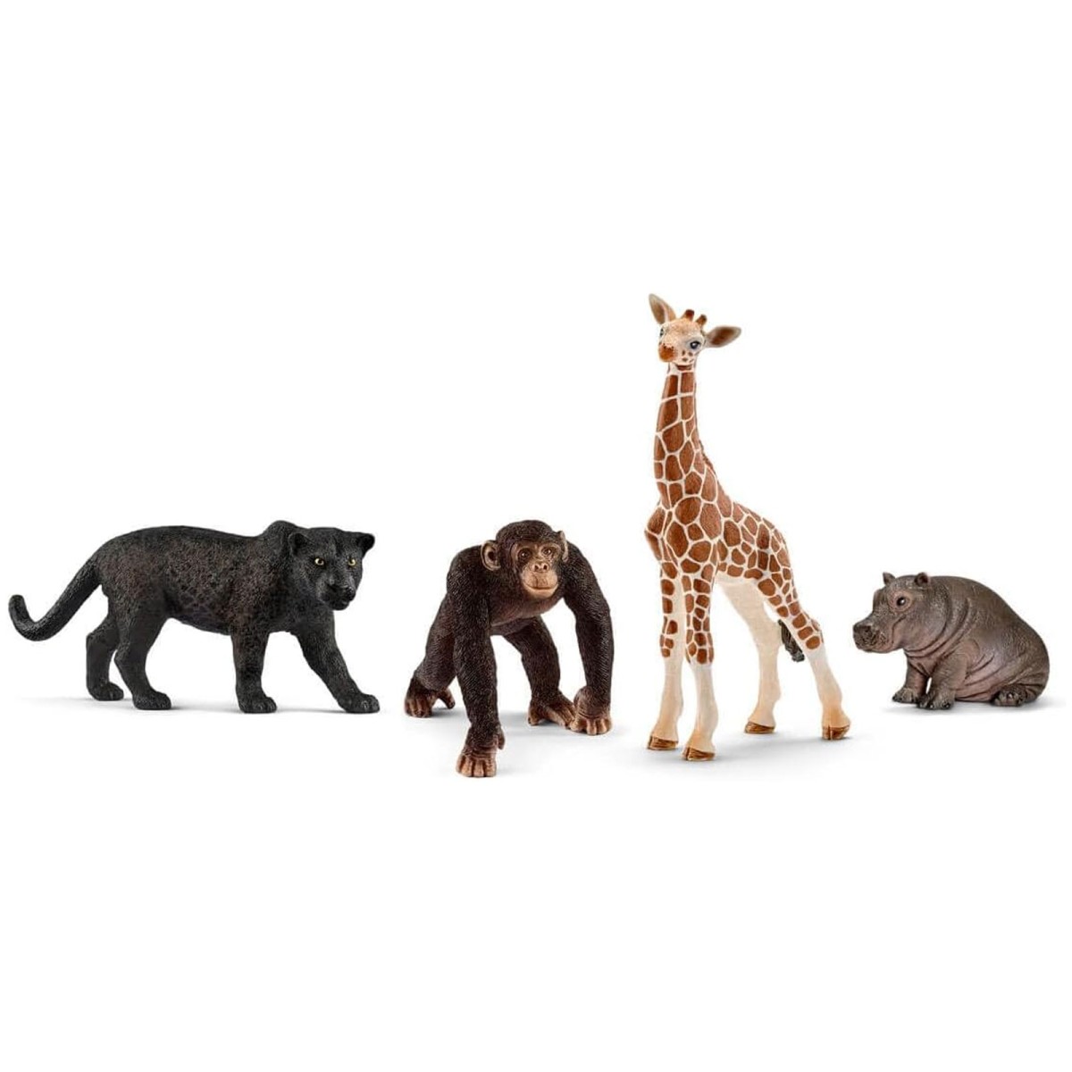 Schleich 72162 - Wild Life - Starter Set, Spielfiguren-Set, 4 Teile
