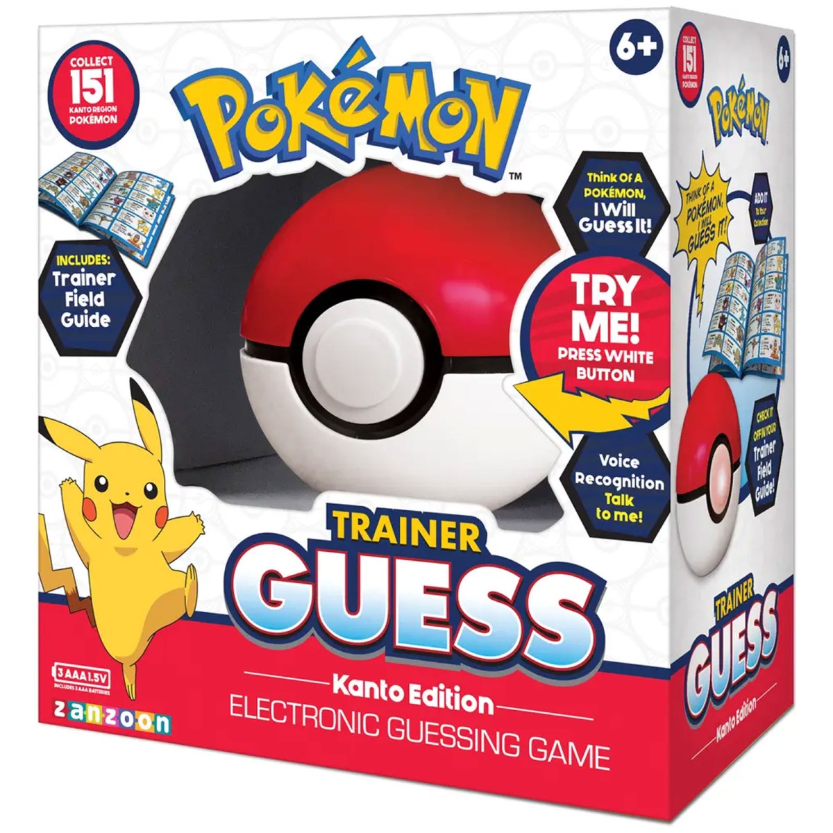Zanzoon 1117103 (36175) - Pokémon - Trainer Guess - Elektronisches Ratespiel