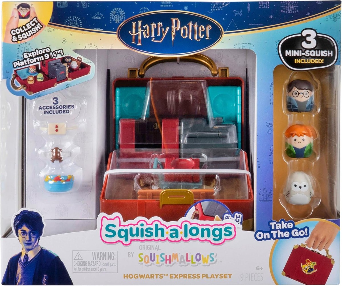 Jazwares SQAL0110 - Harry Potter - Squishmallows - Squish-a-longs ...