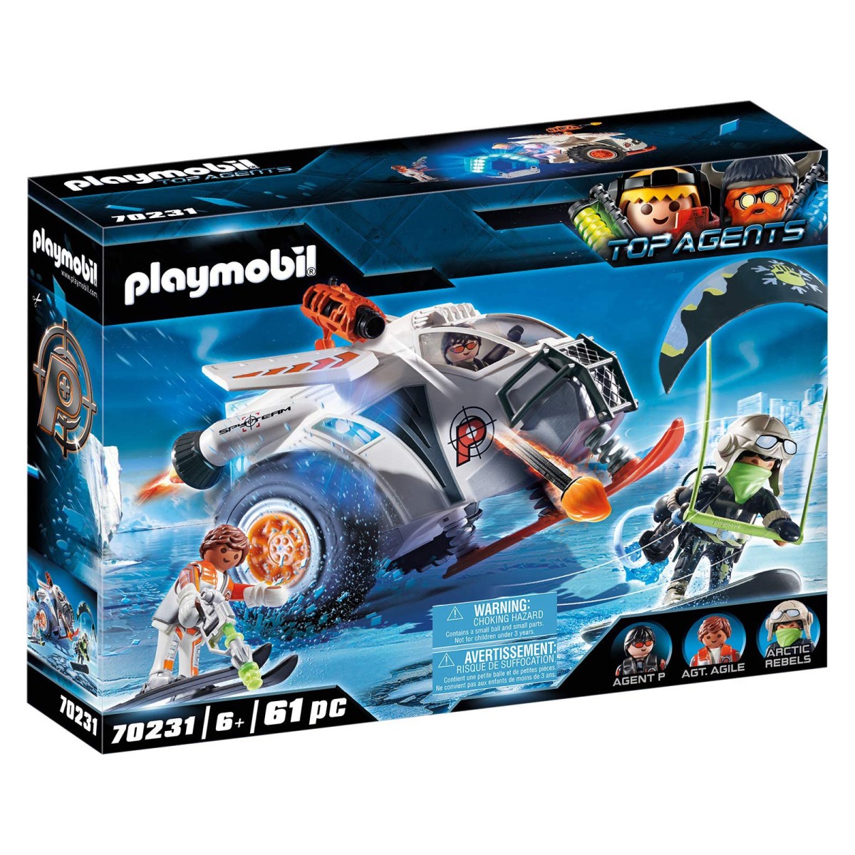 PLAYMOBIL® 70231 2.Wahl - Top Agents - Spy Team Schneegleiter