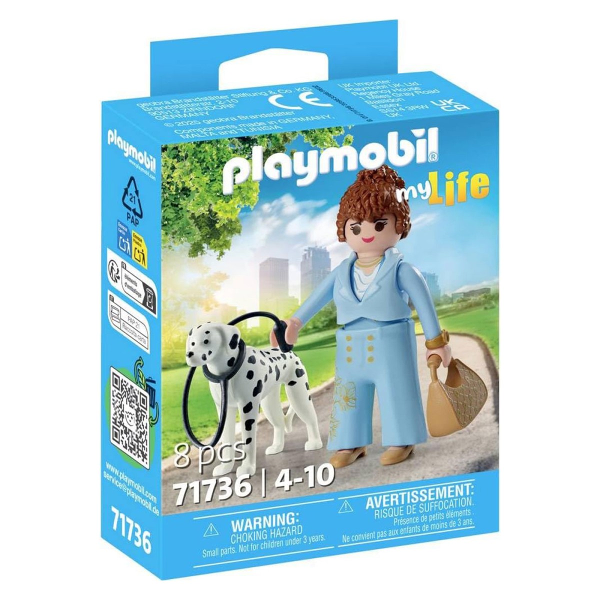 PLAYMOBIL® 71736 - my Life - Managerin mit Dalmatiner
