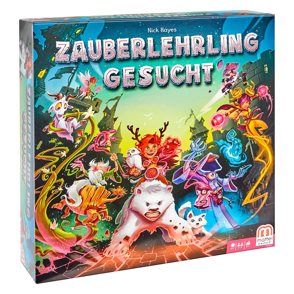 Mattel FFN81 - Mattel Games - Kinderspiel, Zauberlehrling gesucht
