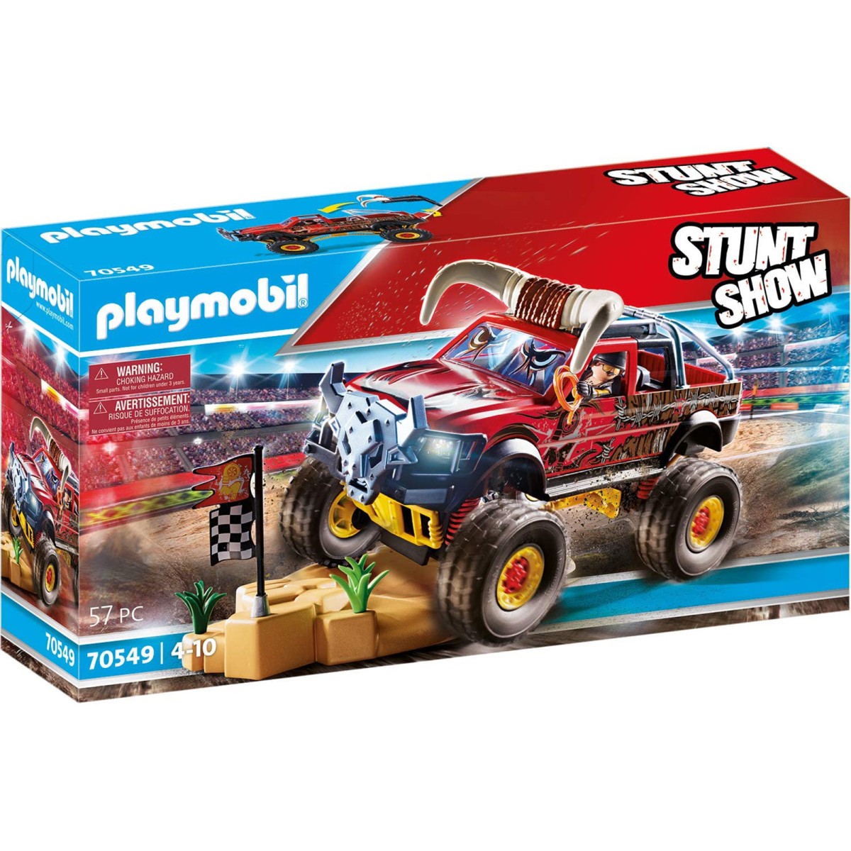 PLAYMOBIL® 70549 - Stuntshow - Monster Truck Horned