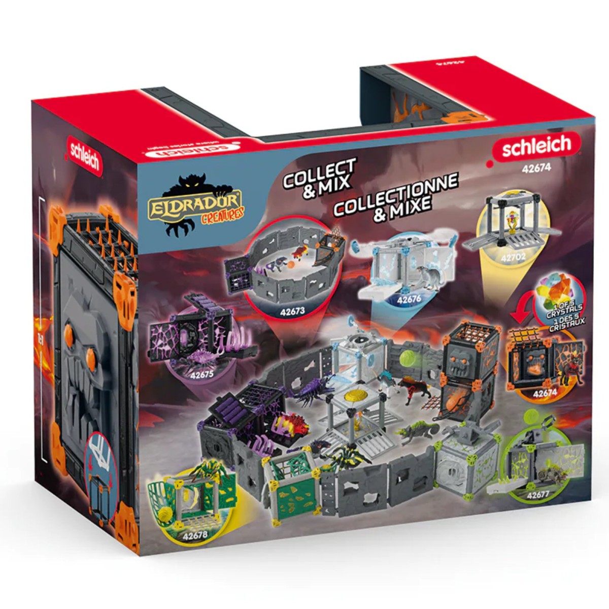 Schleich 42674 - Eldrador - BattleCave Lavahyäne