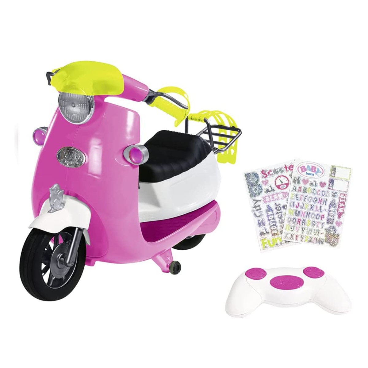 Zapf 830192 - Baby Born - City RC Glam-Scooter - Ferngesteuert