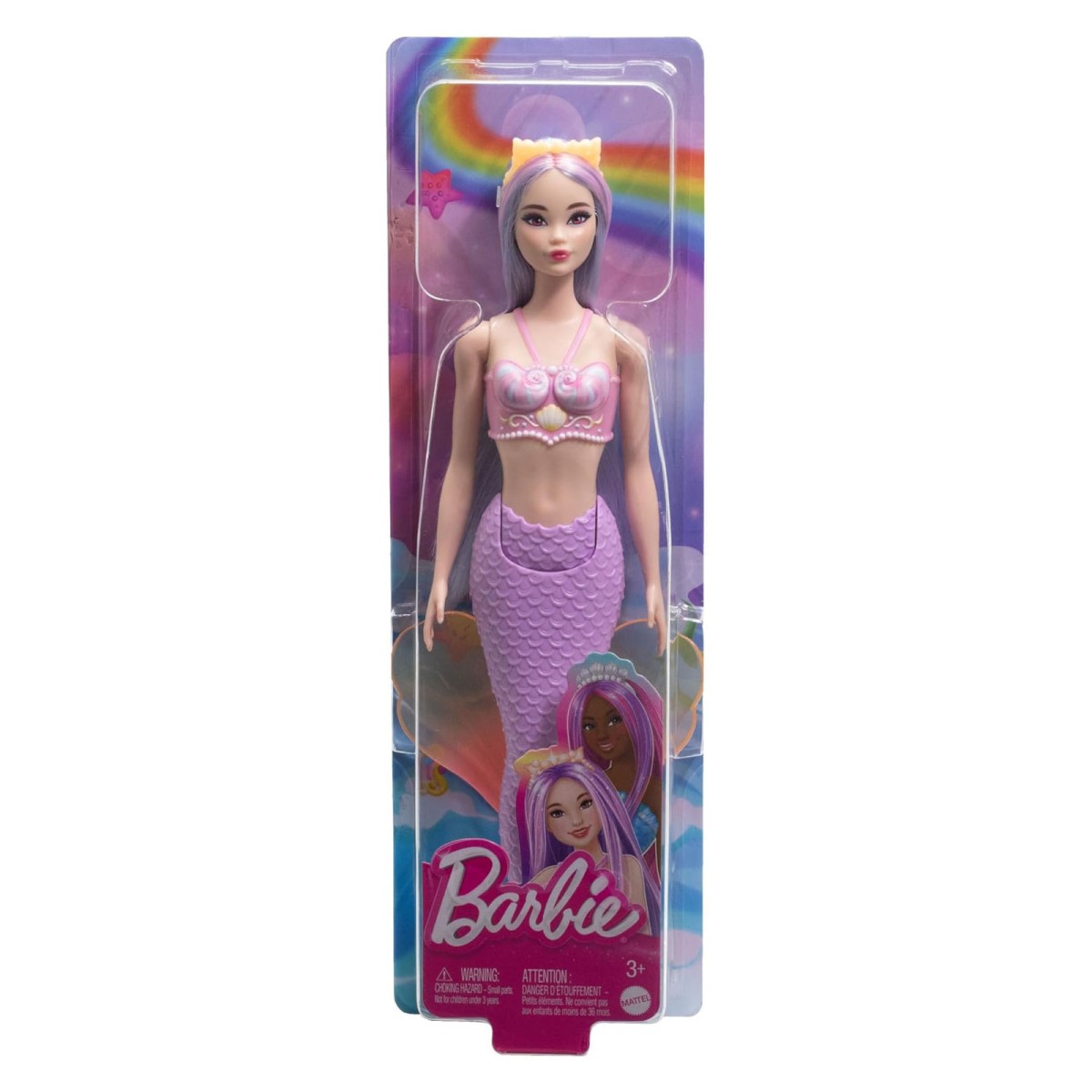 Mattel HRR06 - Barbie - Meerjungfrau-Puppe
