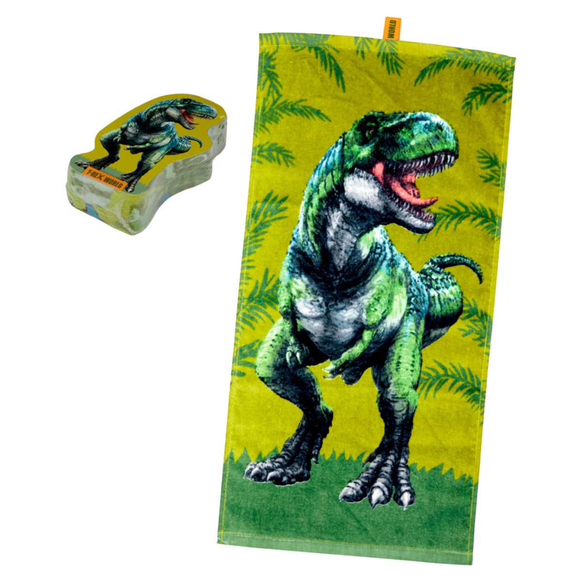 Coppenrath 22906 - Die Spiegelburg - T-Rex World - Zauberhandtuch T-Rex