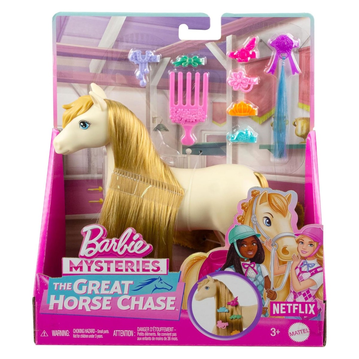 Mattel HXJ36 - Barbie - Pferd und Zubehör