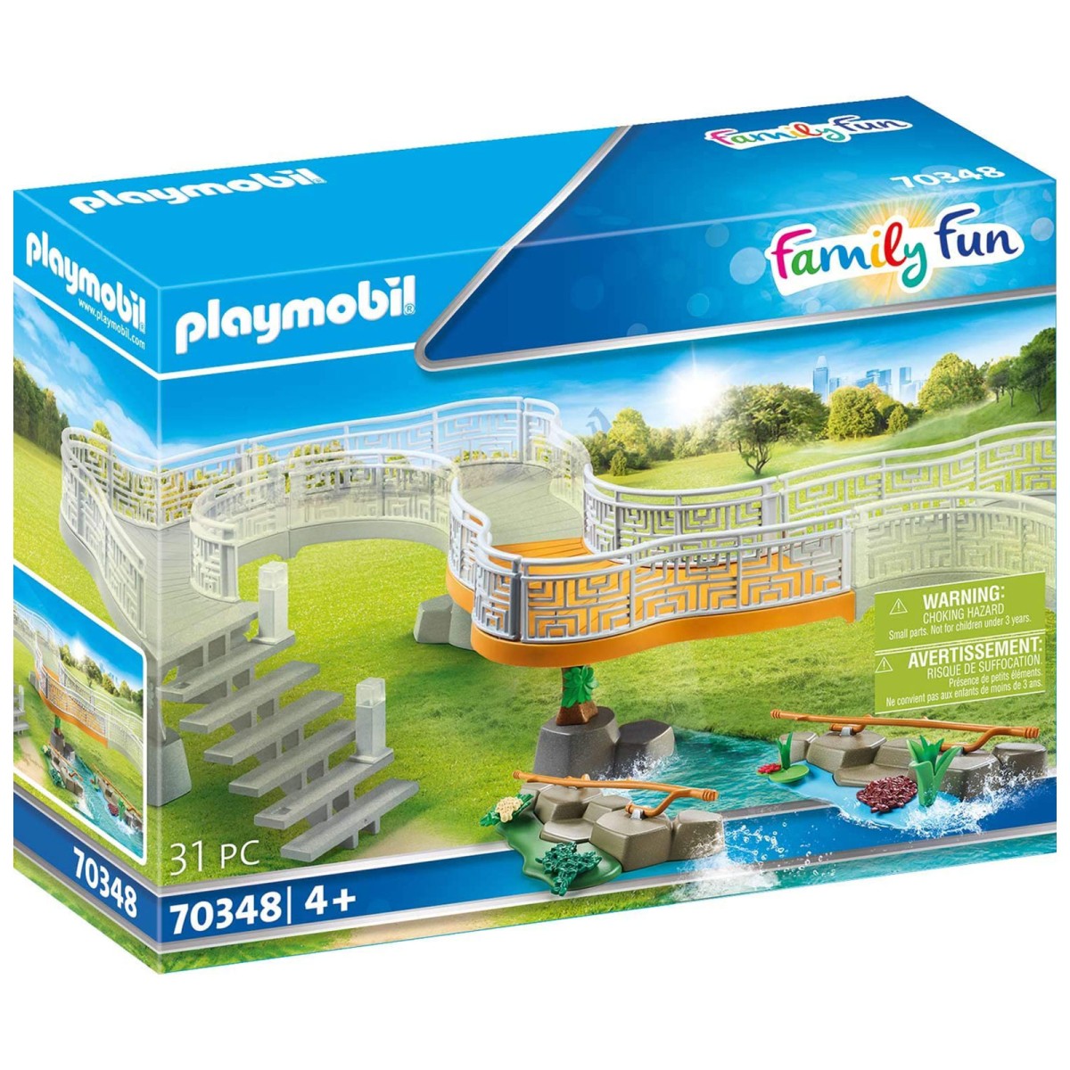PLAYMOBIL® 70348 - Family Fun - Erweiterungsset Erlebnis-Zoo