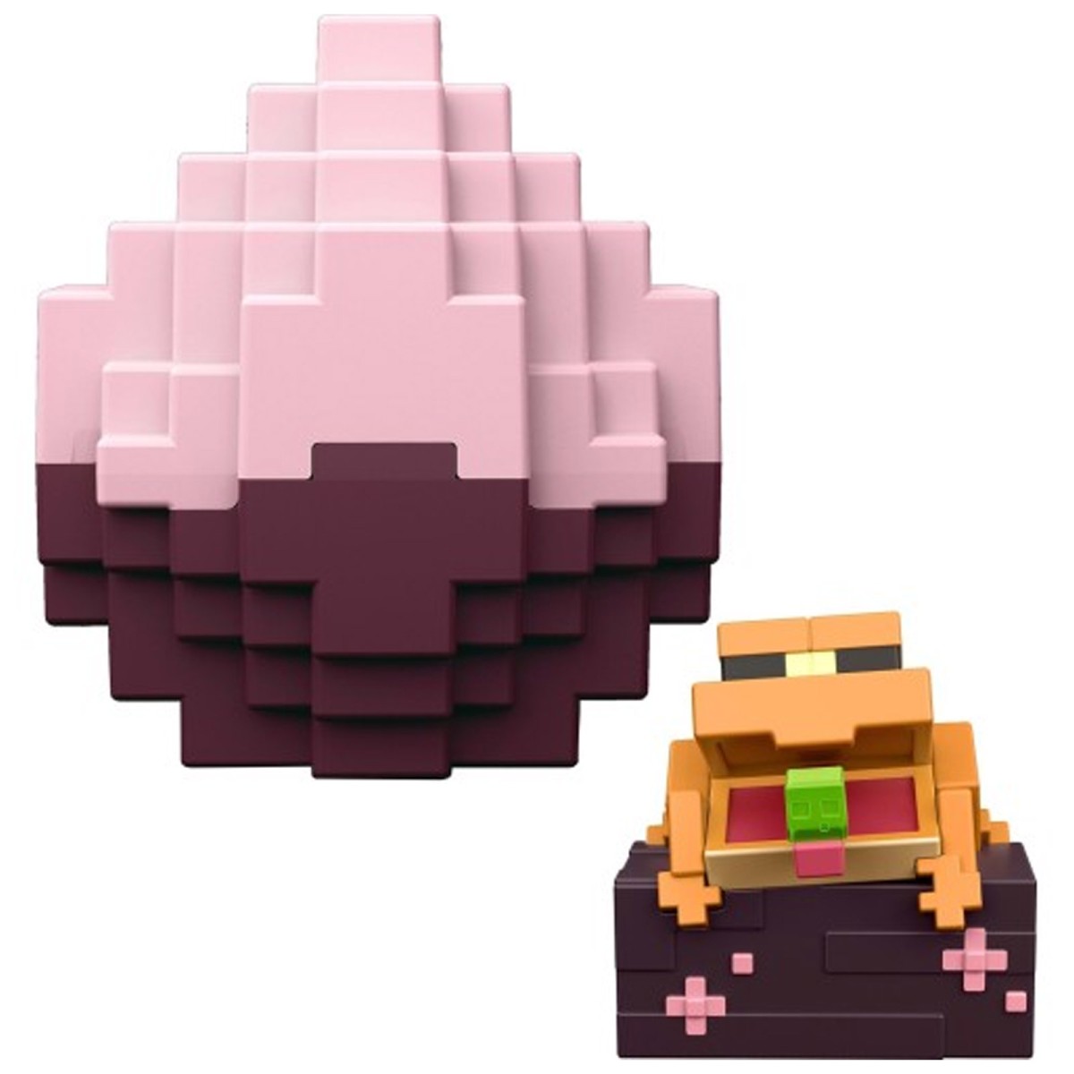 Mattel JCD25 - Minecraft - Spawn-Ei Figur Frosch
