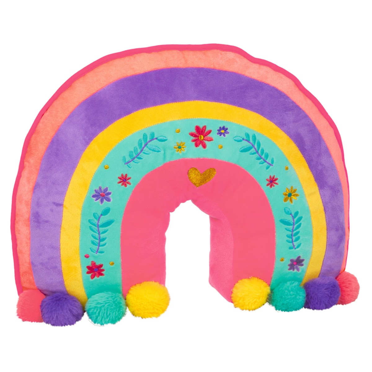 Carletto 22816 - Die Spiegelburg - Prinzessin Lillifee - Regenbogen-Kissen