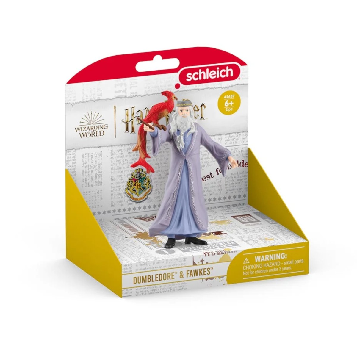 Schleich 42637 - Harry Potter - Albus Dumbledore & Fawkes, Spielfiguren