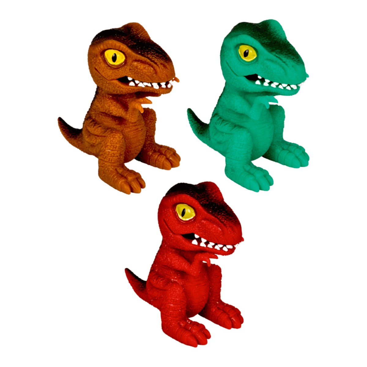 Coppenrath 21180 BUNDLE sort. - Die Spiegelburg - T-Rex World - Großmaul-Dino-Set - Grün, Rot und Braun