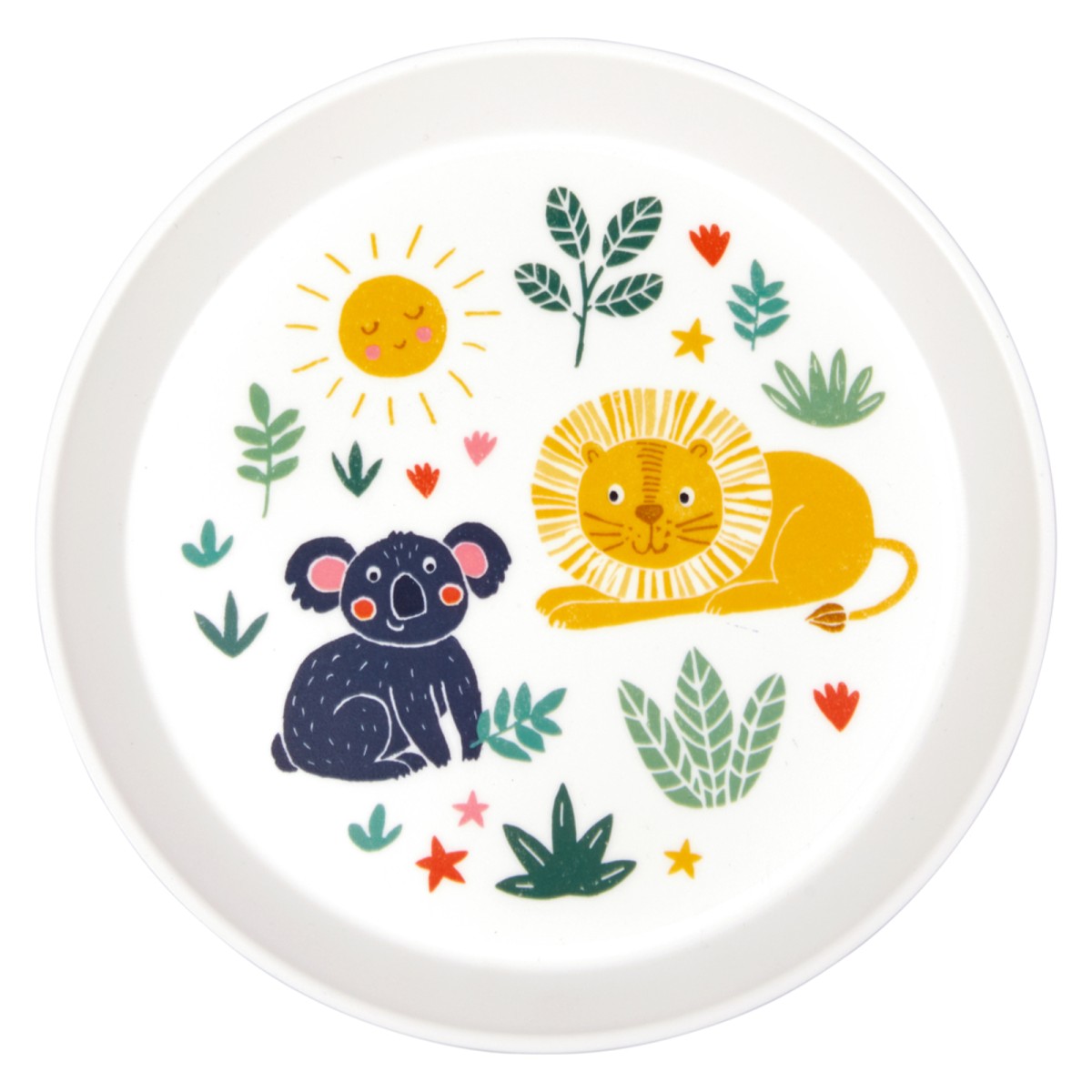 Coppenrath 17793 - Die Spiegelburg - Little Wonder - Teller, Koala und Löwe