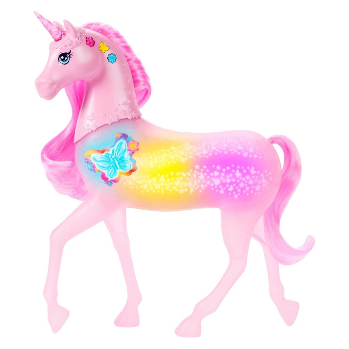 Mattel JCP78 - Barbie - Funkelnd leuchtendes Einhorn